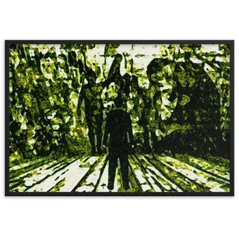 I SAW MY ENTIRE LIFE PASS THROUGH YOUR EYES Special Edition Framed Poster