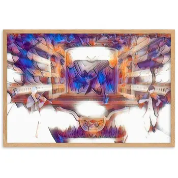 WHEN YOUR SENSES DANCE WITH MY MOMENTS JL.AK PREMIUM Framed Poster