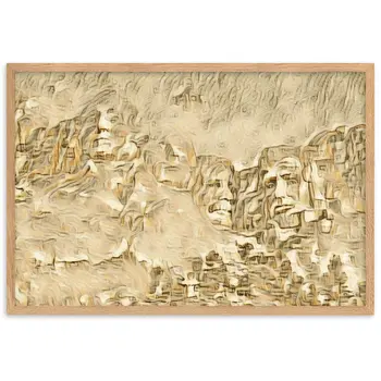 I HAVE A DREAM Velvet Framed Poster