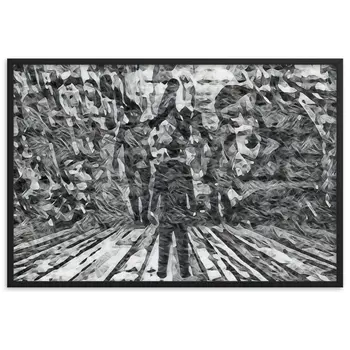 I SAW MY ENTIRE LIFE PASS THROUGH YOUR EYES Special Edition Framed Poster