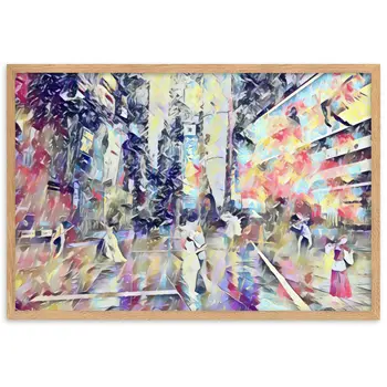 WHEN YOUR KISS WATERED ALL MY SENSES Special Edition Framed Poster