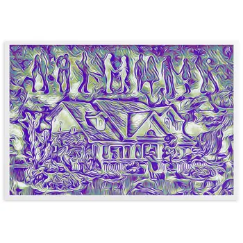 I WAS WAITING FOR YOU IN THE DREAM YOU HAD SEEN Special Edition Framed Poster