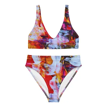 Gianneli Colours Recycled High Waisted Bikini