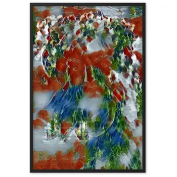 WHEN POSEIDON ASKED THE WAVES TO DANCE PREMIUM Framed Poster