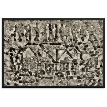 I WAS WAITING FOR YOU IN THE DREAM YOU HAD SEEN Special Edition Framed Poster