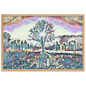 YOU WILL GIVE ME THIS DREAM AS A GIFT ? SUPERIOR Framed Poster