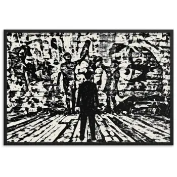 I SAW MY ENTIRE LIFE PASS THROUGH YOUR EYES Special Edition Framed Poster