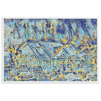 I WAS WAITING FOR YOU IN THE DREAM YOU HAD SEEN Special Edition Framed Poster
