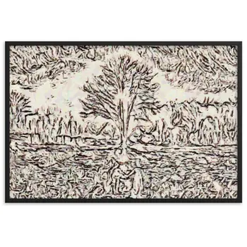 YOU WILL GIVE ME THIS DREAM AS A GIFT ? SUPERIOR Framed Poster