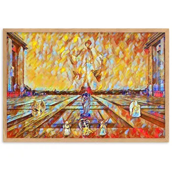 WHEN SEASONS BECAME ANGELS TO TELL YOU I WILL LOVE YOU FOREVER Superior Poster