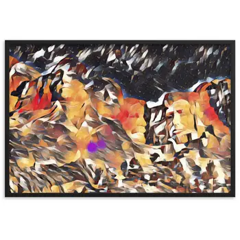 I HAVE A DREAM Velvet Framed Poster