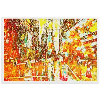 WHEN YOUR KISS WATERED ALL MY SENSES Special Edition Framed Poster