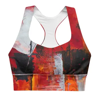 Gianneli Colours Longline Sports Bra