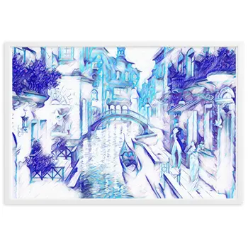 Questo è il mio porto e tu il suo cuore Superior Framed Poster