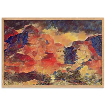 I HAVE A DREAM Premium Framed Poster