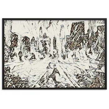 YOU ARE THE RHYTHM THAT STILL DANCES WITHIN ME SUPERIOR Framed Poster