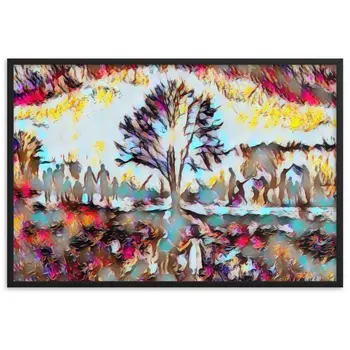 YOU WILL GIVE ME THIS DREAM AS A GIFT ? SUPERIOR Framed Poster