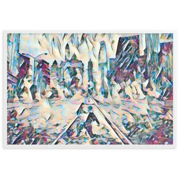 YOU ARE THE RHYTHM THAT STILL DANCES WITHIN ME SUPERIOR Framed Poster