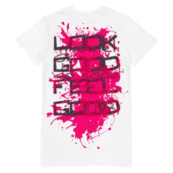 LOOK GOOD T-shirt Dress by Gianneli