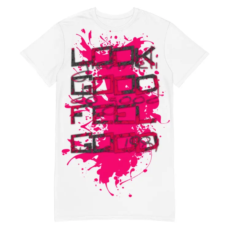 LOOK GOOD T-shirt Dress by Gianneli