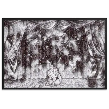 YOU WERE ALWAYS THE POEM I WANTED TO WRITE J.L Velvet Edition Framed Poster