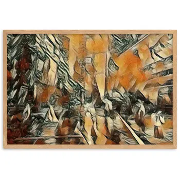 WHEN YOUR KISS WATERED ALL MY SENSES Velvet Edition Framed Poster