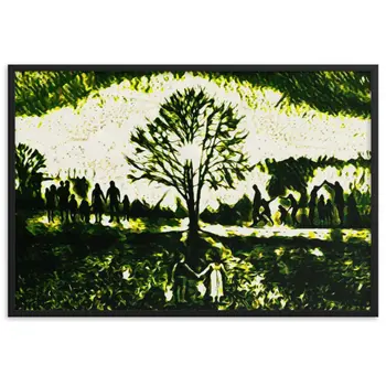 YOU WILL GIVE ME THIS DREAM AS A GIFT ? Special Edition Framed Poster