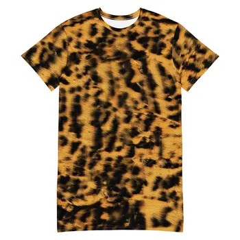 VINTAGE HEART ART T-shirt Dress by Gianneli