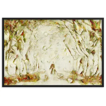 TO SEE MY HEART YOU MUST FIRST DIVE INTO MY TRUTH J.L Superior Framed Poster