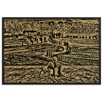 SEEING THE DAWN THROUGH THE DREAM Special Edition Framed Poster