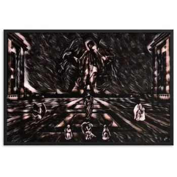 WHEN SEASONS BECAME ANGELS TO TELL YOU I WILL LOVE YOU FOREVER Superior Poster