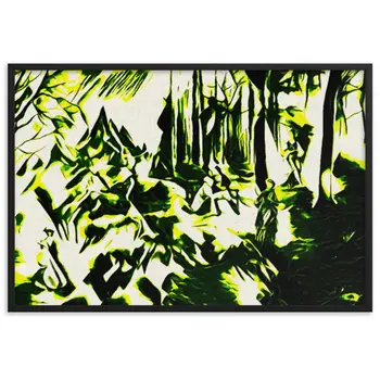 AMONG THE FOUR SEASONS YOU ARE THE FIFTH SENSE Superior Framed Poster