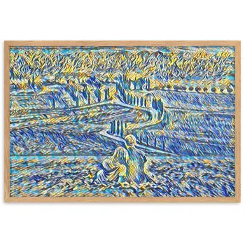 SEEING THE DAWN THROUGH THE DREAM Special Edition Framed Poster