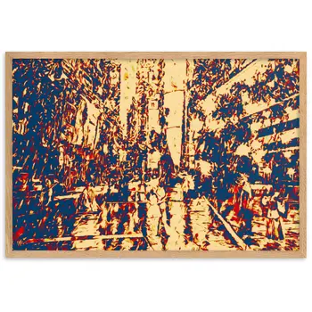 WHEN YOUR KISS WATERED ALL MY SENSES Special Edition Framed Poster