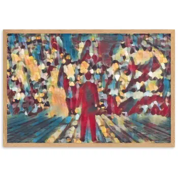 I SAW MY ENTIRE LIFE PASS THROUGH YOUR EYES PREMIUM Framed Poster