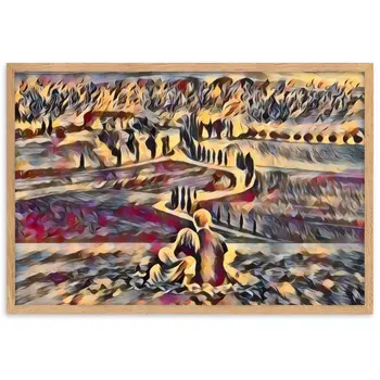 SEEING THE DAWN THROUGH THE DREAM Special Edition Framed Poster