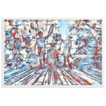 I SAW MY ENTIRE LIFE PASS THROUGH YOUR EYES Special Edition Framed Poster