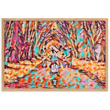 LOVE IS WHEN YOU CAN SEE WITHIN ME Special Edition Framed Poster