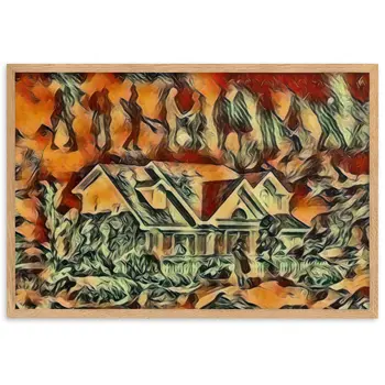 I WAS WAITING FOR YOU IN THE DREAM YOU HAD SEEN Special Edition Framed Poster