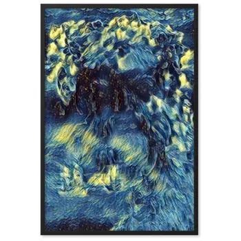 WHEN POSEIDON ASKED THE WAVES TO DANCE PREMIUM Framed Poster