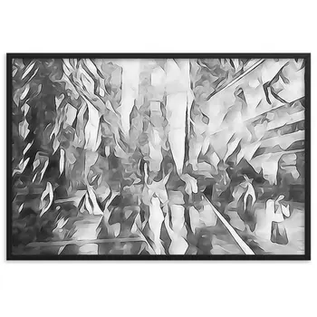 WHEN YOUR KISS WATERED ALL MY SENSES Superior Framed Poster