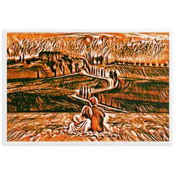 SEEING THE DAWN THROUGH THE DREAM SUPERIOR Framed Poster