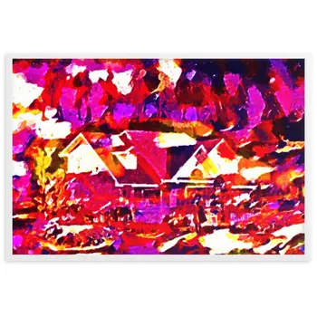 I WAS WAITING FOR YOU IN THE DREAM YOU HAD SEEN Special Edition Framed Poster