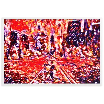 YOU ARE THE RHYTHM THAT STILL DANCES WITHIN ME SUPERIOR Framed Poster