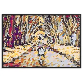 LOVE IS WHEN YOU CAN SEE WITHIN ME Special Edition Framed Poster