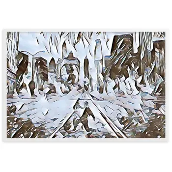 YOU ARE THE RHYTHM THAT STILL DANCES WITHIN ME SUPERIOR Framed Poster