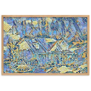 I WAS WAITING FOR YOU IN THE DREAM YOU HAD SEEN Special Edition Framed Poster