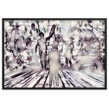 I SAW MY ENTIRE LIFE PASS THROUGH YOUR EYES Special Edition Framed Poster