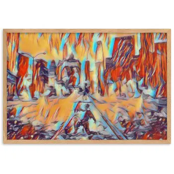 YOU ARE THE RHYTHM THAT STILL DANCES WITHIN ME SUPERIOR Framed Poster