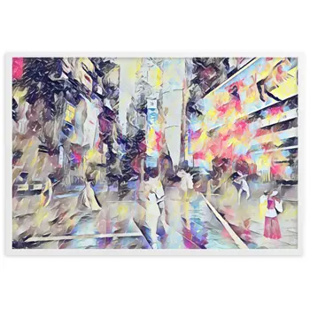 WHEN YOUR KISS WATERED ALL MY SENSES UPPER Framed Poster